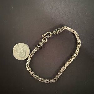 Silver bracelet